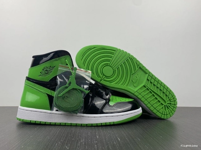 555088-030 Green 1 Jordan Air Pine OG High 1030